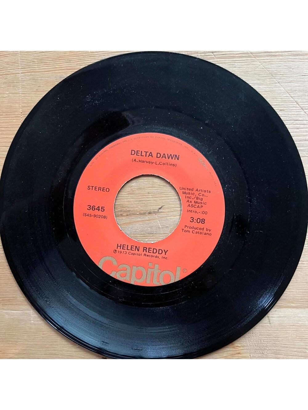 Helen Reddy - Delta Dawn/If we could still be Friends 45rpm VG+ R13